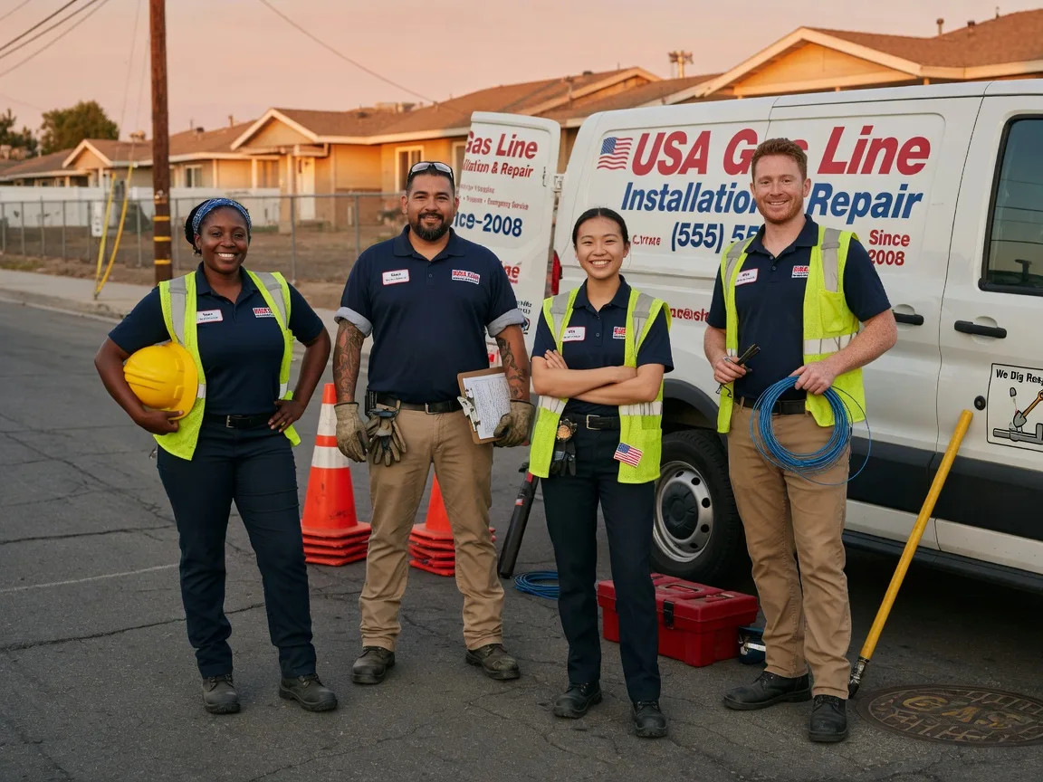 Gas Line Installation company in Cisco, TX